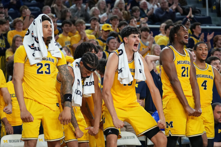 AP's NBA mock draft: Michigan's frontcourt trio of Mara, Lendeborg, Johnson hold lottery potential